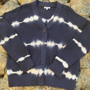 Johnny Was Cotton Cardigan NWOT Size L